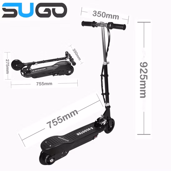 Patinete eléctrico 120W plegable con retroceso CE de 5,5 pulgadas